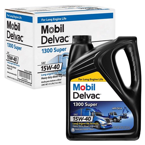 MOBIL DELVAC 1300 SUPER 15W40 4/1 GAL