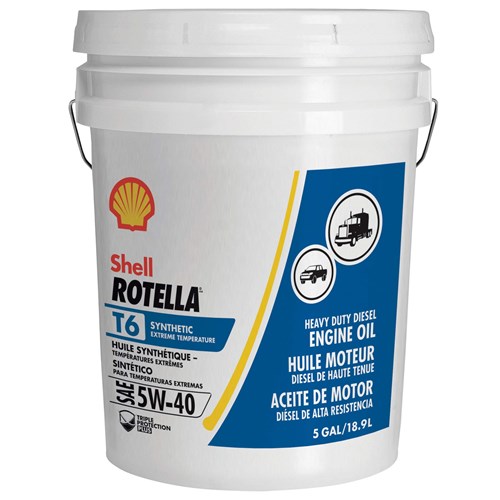 SHE ROTELLA T6 FULL SYNT 5W40 PAIL