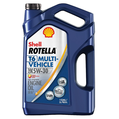 SHE ROTELLA T6 MULTI VEH 5W30 3/1 GAL